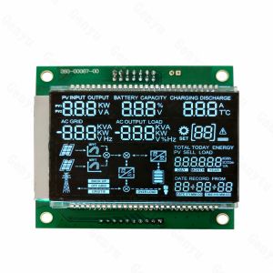 Control/Drive IC comptaible VA HTN Blue Green Backlight COB Segment LCD Module