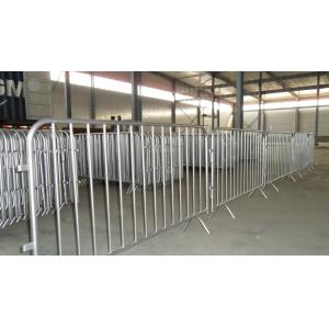 v foot welded model crowd control barrier 1090mm x 2500mm upright OD 16mm outer 35mm