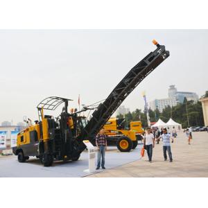 Wheeled Cold Milling Machine , Hydraulic Mechanical Drive System Pavement