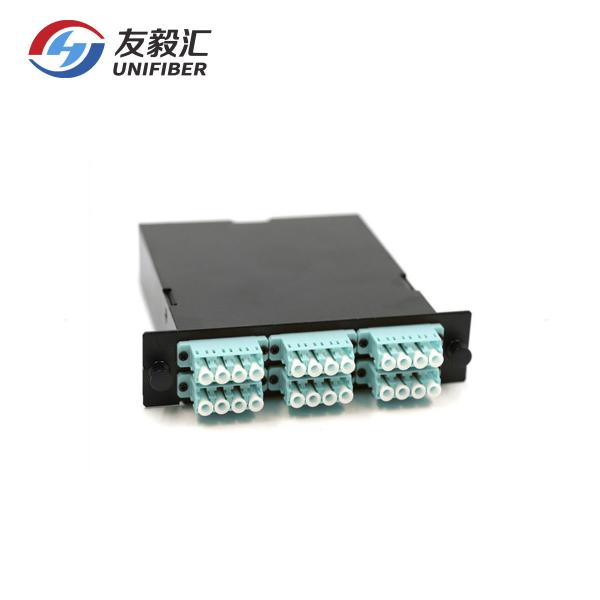 Quality Mpo To Lc 10G OM3 50/125um LGX Footprint Fiber Patch Panel wholesale