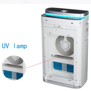 HOMEFISH 110-240V Home WIFI Formaldehyde Air Purifier UV Sterilization H13 HEPA