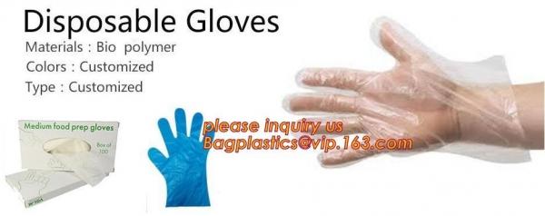Quality Disposable Gloves, 1000 Pcs Plastic Gloves for Kitchen Cooking Cleaning Safety Food Handling, Powder and Latex Free wholesale