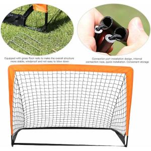 Elasticity Portable Soccer Goals Foldable Pop Up Soccer Nets