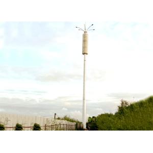 Powder Coated Galvanised Street Light Pole 12m Z Shape Q345B