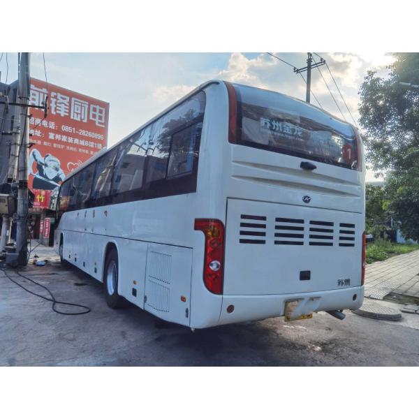 Used Higer Bus Rear Engine Model KLQ6129 Good Passengers Bus 53 Seats Rear Weichai Engine 215kw Euro III