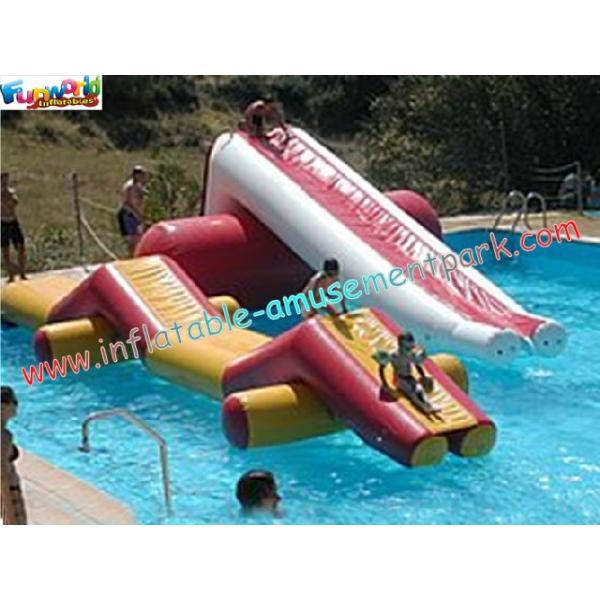 Quality Inflatable water game with durable 0.9MM PVC tarpaulin, Repir kits for Water Park wholesale