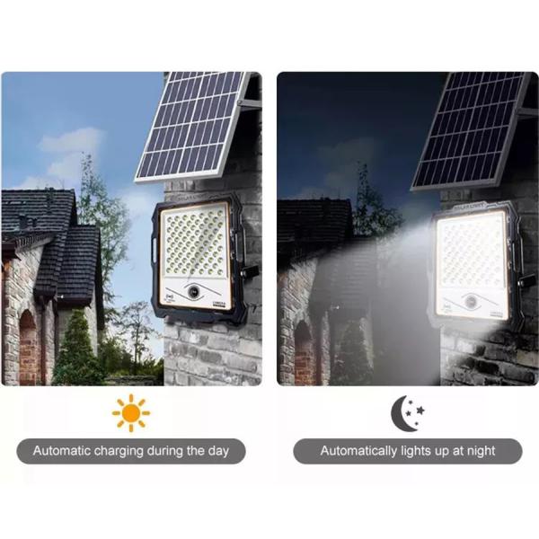 High Brightness Ip65 Led Solar Flood Light Outdoor Waterproof 200w 300w High Lumen
