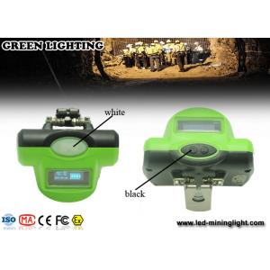 Cheap 13000 Lux Safety Cordless Mining Lights / IP 68 Waterproof Miners Lights For Hard Hats for sale