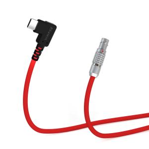 Cheap Alvin's Cables Right Angle USB-C Type-C to 2 Pin 12V Fast Charging Power Cable for Tilta| Teradek| SmallHD| Z-CAM| Blackmagic Pyxis, Ultra Soft 45cm for sale