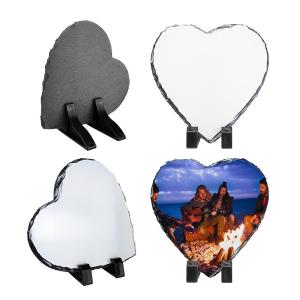 Blank Sublimation Rock Slate Picture Frames Various Shape Sizes Diy Custom