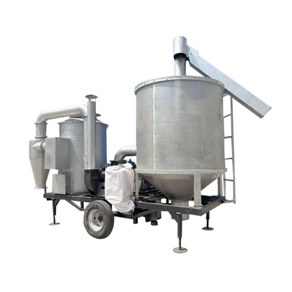 Quality Diesel Mobile Paddy Dryer Machine Recirculating Small Batch Grain Dryer wholesale