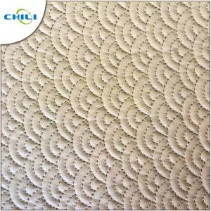 Colored Python Quilted Leather Fabric Fancy Glossy Patterned Striped