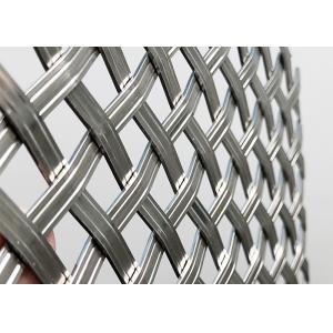 Plain Weave Architectural Wire Mesh Panels 0.8mm Diameter