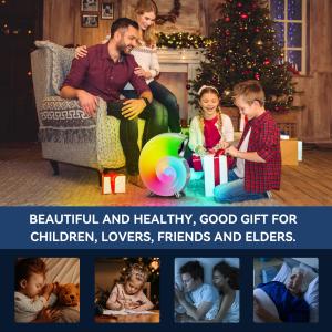 Wireless Charger with Alarm Clock Digital App Control RGB Light Wireless Speaker