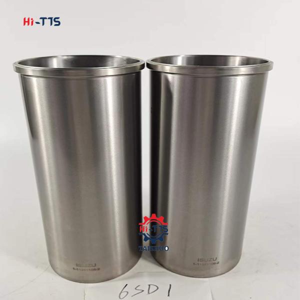 6SD1 6HE1 Excavator engine cylinder liner 1-11261-106-2 8-94396-332-0 65.01201-0067