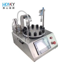 2ml Perfume Vial Sample Filling And Capping Machine With Ceramic Pump