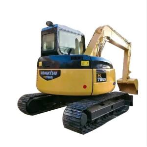 Cheap 7 Ton Used Komatsu Excavator PC78US with 0-2000 Working Hours and 0.2M³ Bucket Capacity for sale
