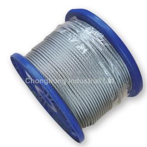 China 6x24 7FC Galvanized Steel Wire Rope 12mm 1000mtrs Packing 6x12 7FC Processing Service Other on sale