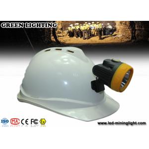 Colorful 6000 Lux anti explosive coredless hard hat headlamp 230 mA main light