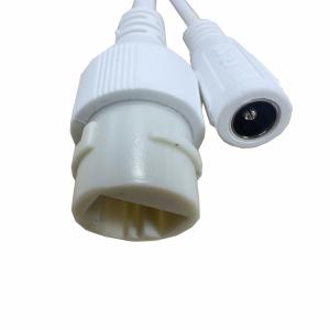 Ip Camera Electric Ethernet Cable Assembly RJ45 8P8C DC5.5*2.1 Plug 1.25-10PIN