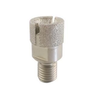 Self-Sharpening Vacuum Brazed Diamond Finger Bit For Stone Grinding