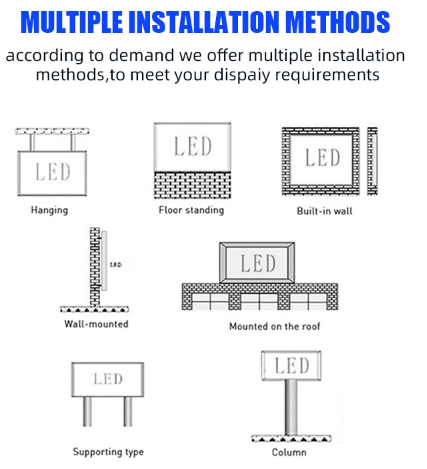 High Refresh Rate SMD3535 Outdoor Full Color P6 Advertising Billboard