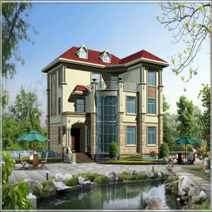 Light Gauge Steel Frame House,Quick Assembly Prefab House Design Bungalow,High