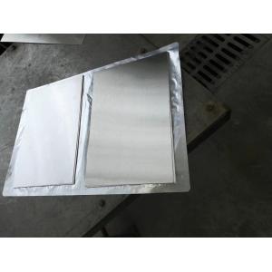 HB30-HB90 Hardness Silver Magnesium Alloy Plating / Magnesium Alloy Slab For