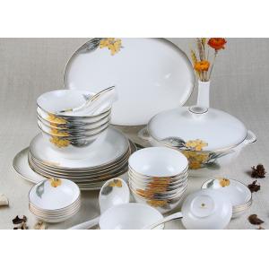 Cheap 45pc Bone China Dinnerware Set for sale