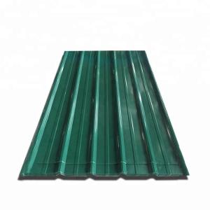 Zinc Galvanized PPGL Roofing Sheet Corrugated Plate 1250mm For Prefab House