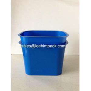 800ml rectangular high strength food storage plastic bucket