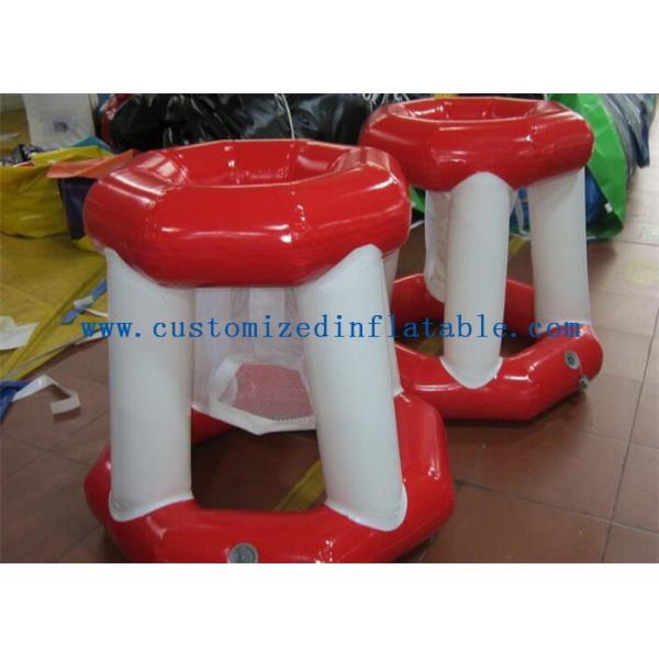 Floating Basketball Hoop Inflatable Water Game for Outdoor Shooting Toys