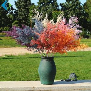 Cheap 98cm Height Artificial Flower Bouquet , Fake Grass Branch 5-10 Years Life Time for sale
