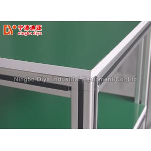 Multi Layers Heavy Duty Utility Cart , Industrial Aluminium Alloy Turnover Cart