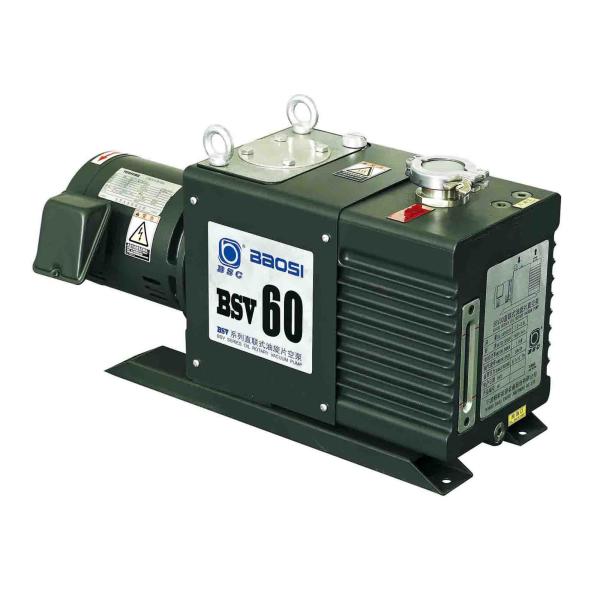 Quality Small BSV60 60m3/H 2 Stage Oil Sealed Rotary Vacuum Pump Oil Anti Return System wholesale