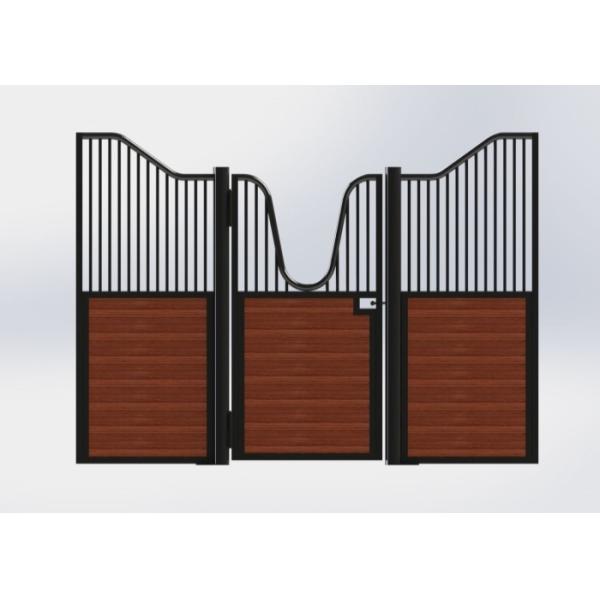 Safety Galvanized Prefabricated Stables Copper Ball For Horses Stable