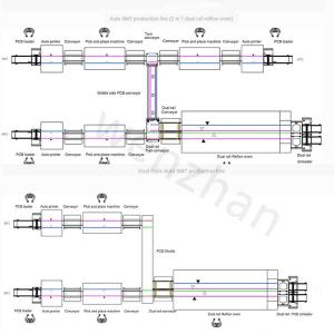 SMT Line PCB Assembly Machine Full Automatic SMT Assembly Machine