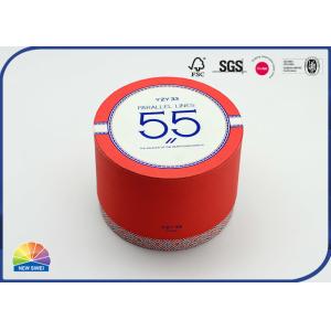 China Matt Varnish Doll Package Post Cardboard Paper Tube Round Box on sale