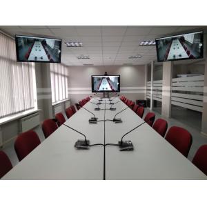 Microphone Audio Conference Sound Equipment CAT5 Wired Digital Discussion System