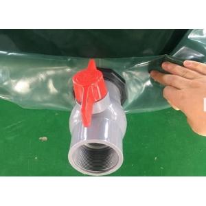 Onion Type PVC Tarpaulin Irrigation Water Storage Tanks 5000L Water Holding Tank
