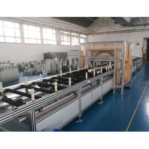 Automatic Busbar Packing Machine Sandwich Busway Wrapping Line 100mm 650mm