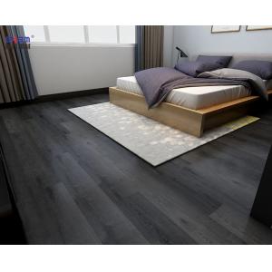 Fireproof 4mm Stone Polymer Composite Flooring European Black Oak GKBM SY-W1010