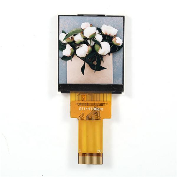 Quality 6 O'Clock 128×128 200nits 1.44in TFT LCD Module Spi wholesale