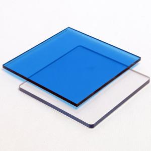 PC Polycarbonate Solid Sheet UV Coating Fire Resistant 0.8mm-20mm Roofing Sheet