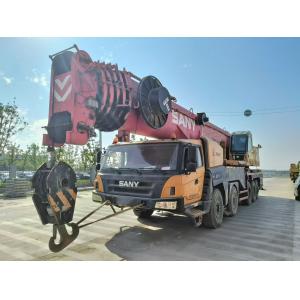 2016 Sany Used STC1600 Crane With A 64m Boom, An 18m Jib, And A 60-Ton