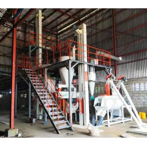 Small Animal Chicken Feed Pellet Production Machine 415V For Poultry