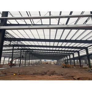 Cladding Portal Rigid Framework Steel Structure Factory Building Project