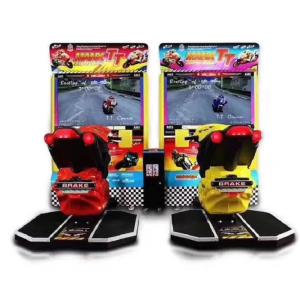 42 Inch Display Classic Moto Bike Racing Game MANX TT Motor Racing Game