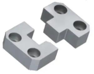 Cheap Custom Interlocking Block Mold / Mould Module Positioning Block for sale