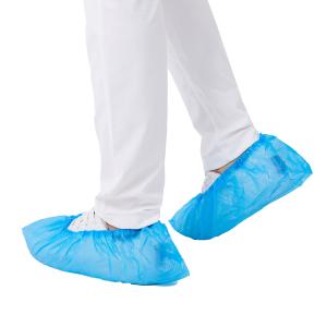 PP Nonwoven Automatic Shoe Cover , Anti Pull Disposable Shoe Cover